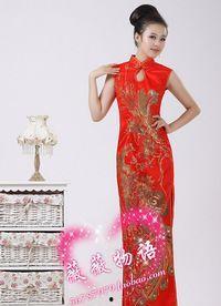 新娘旗袍图片,新娘旗袍之美